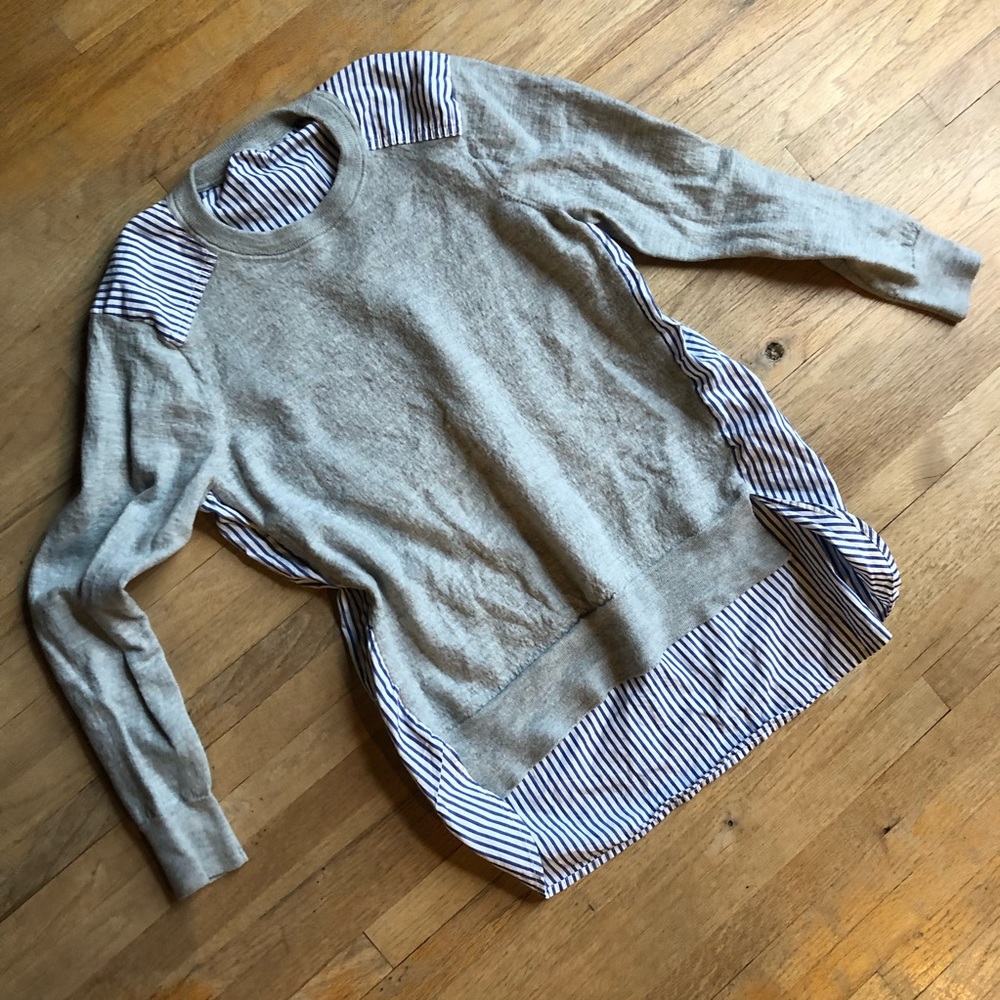EUC J.Crew Wool&Cotton top